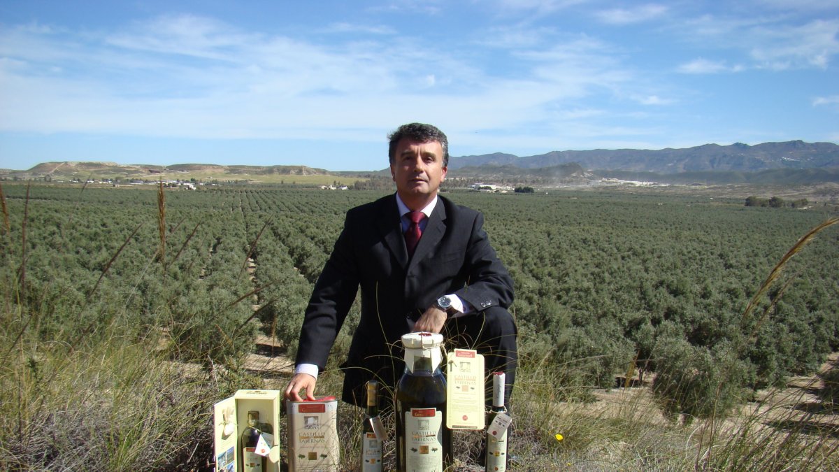 Rafael Úbeda, presidente de Castillo de Tabernas