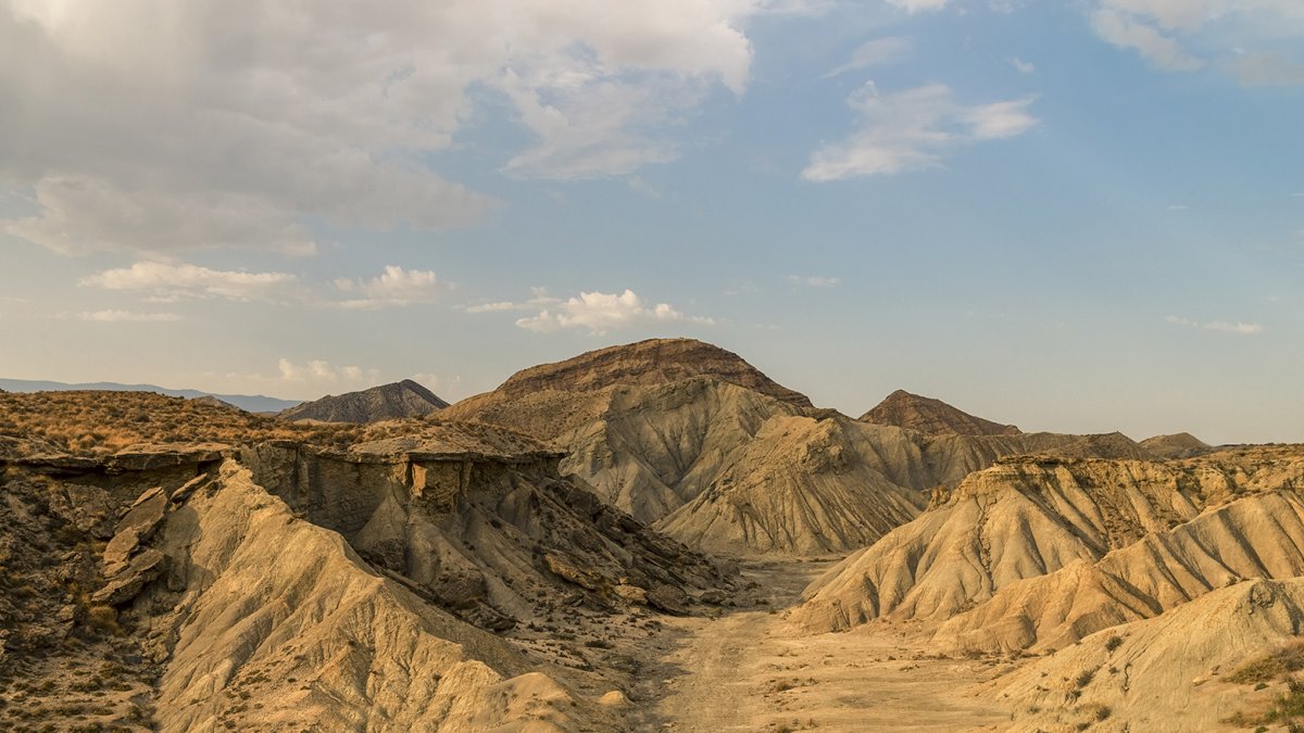 El Desierto de Tabernas es el mayor desierto de Europa.