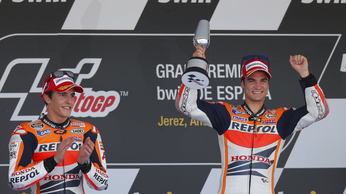 Pedrosa ha logrado tres títulos Mundiales, 54 victorias y ha batido numerosos récords