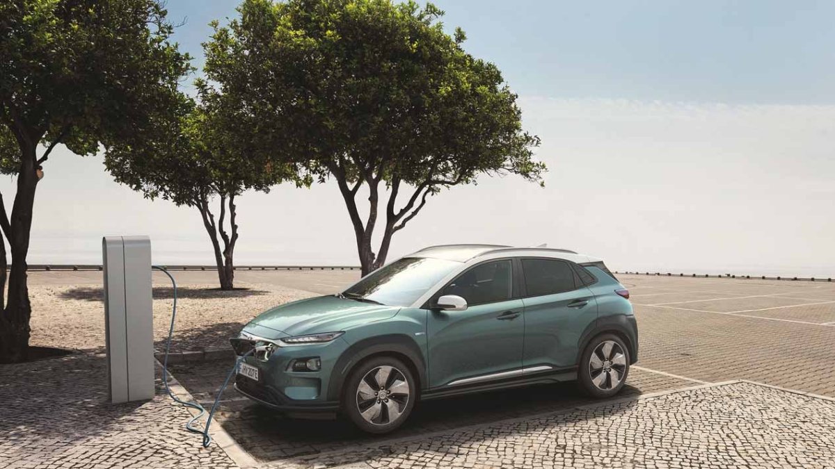 Hyundai KONA, con cero emisiones.