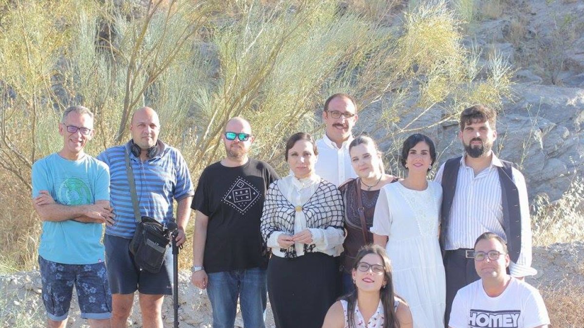 Equipo del cortometraje \'La Boda\'.