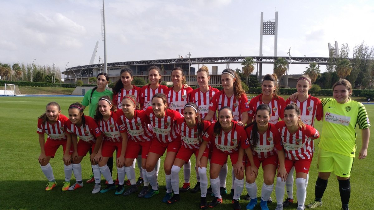 El equipo femenino del Almería vuelve al campo Anexo.