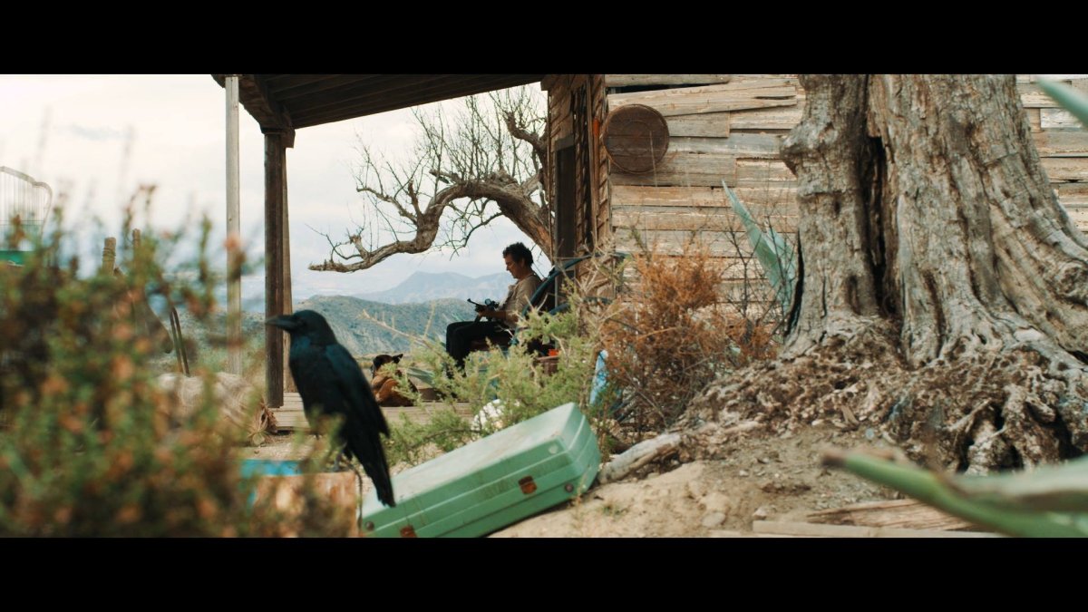 Escena de ‘Dhogs’, la ópera prima de Goteira, rodada en el Desierto de Tabernas.