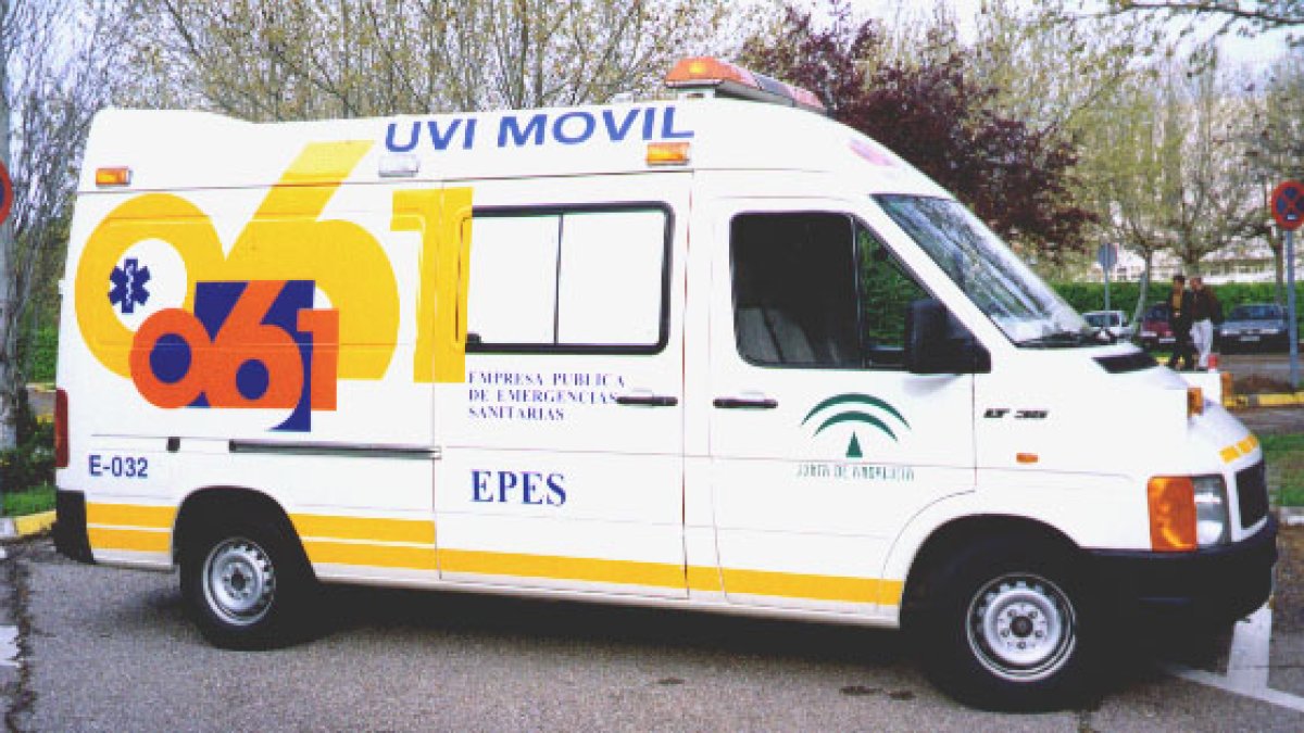 Imagen de archivo de una ambulancia del 061.