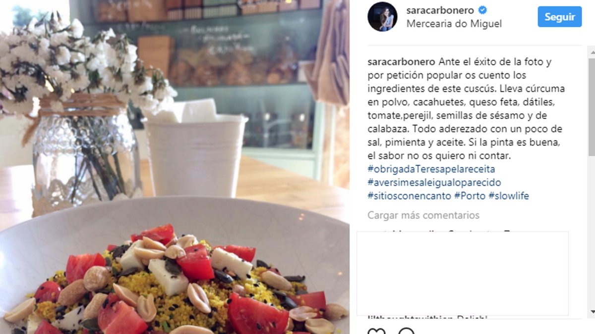 Ensalada de cuscús.