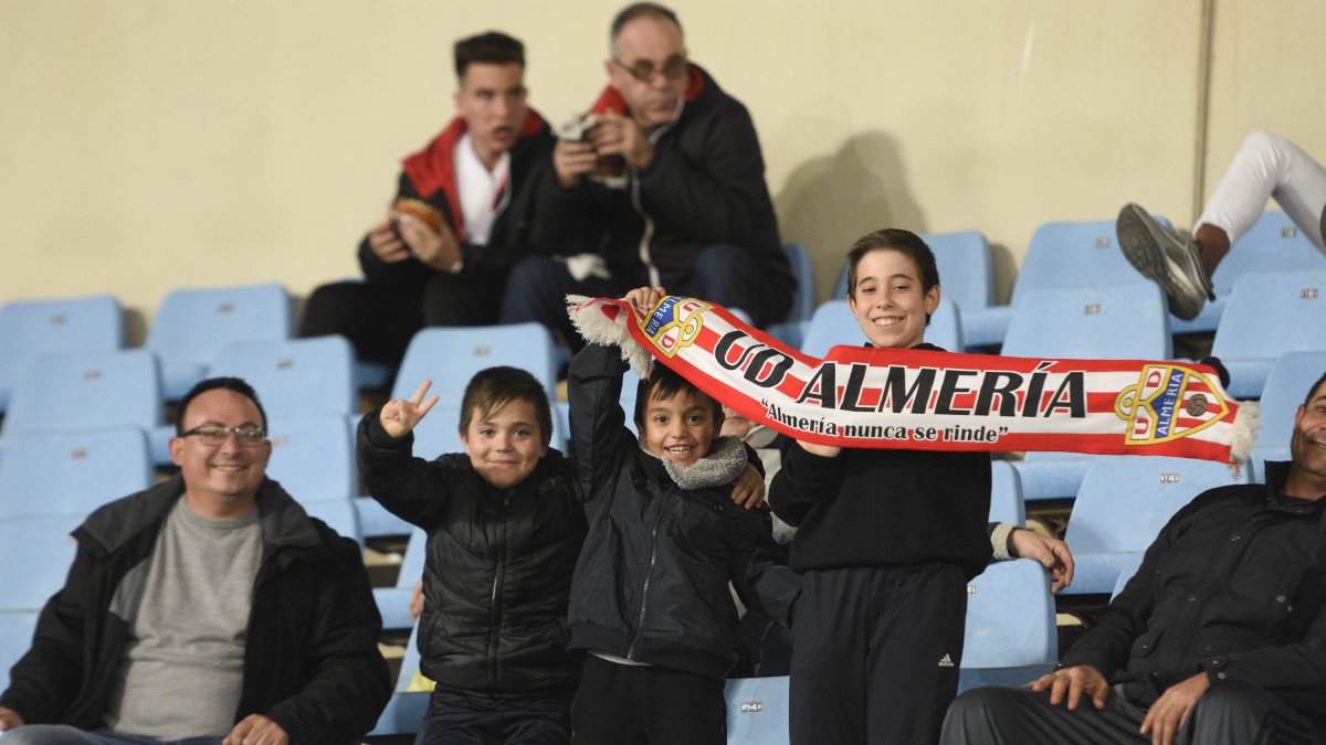 Pequeños y grandes aficionados.