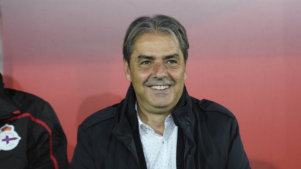 El entrenador del Depor.