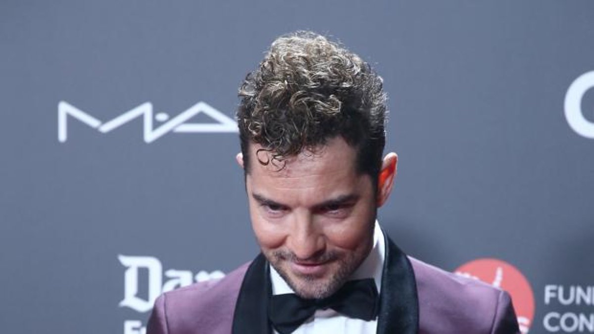 David Bibal, en la gala People in Red organizada por la Fundación Lucha contra el SIDA.