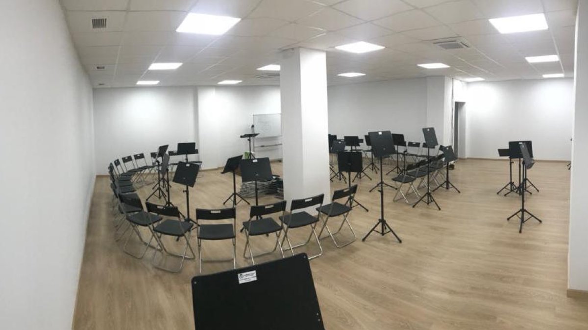 Aspecto de las nuevas instalaciones de la Casa de la Música.