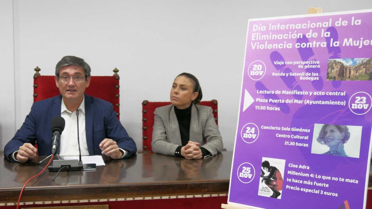 Presentación de la campaña en el ayuntamiento.