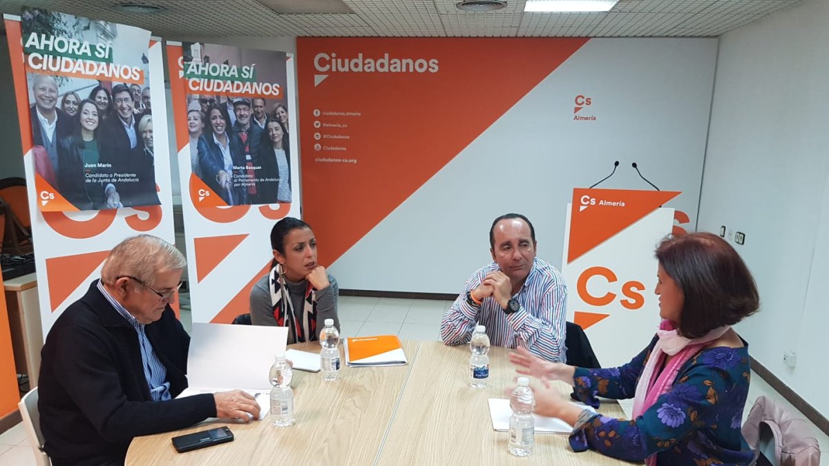 Reunión entre ASAJA y Ciudadanos