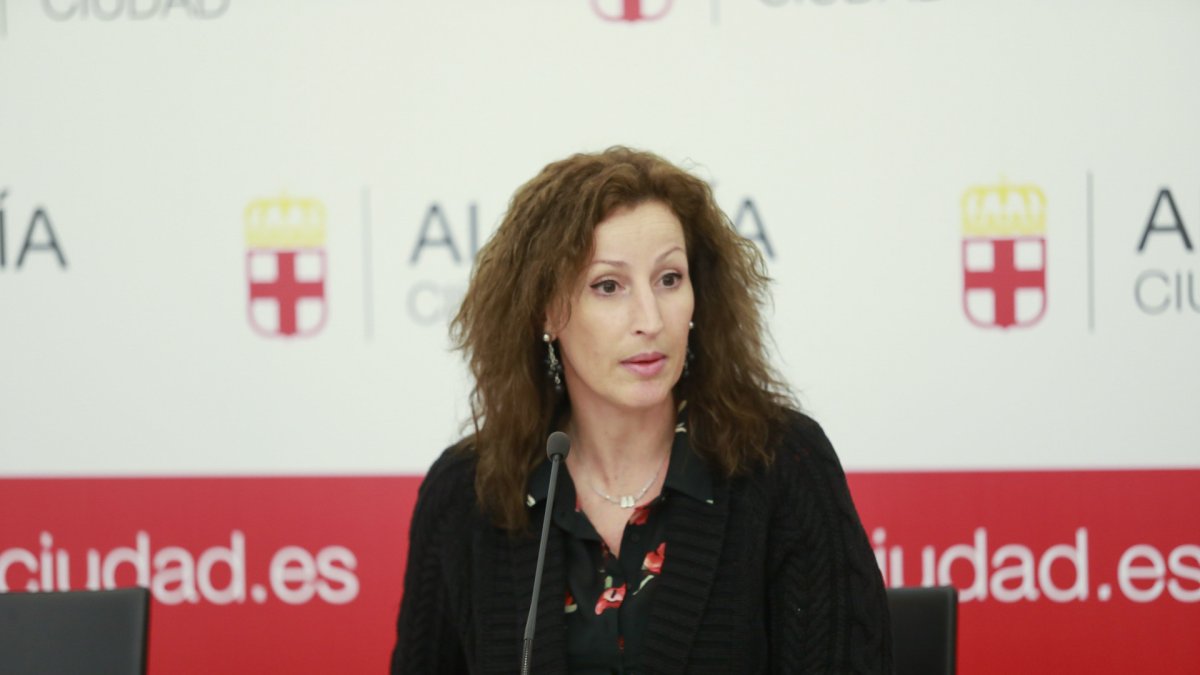 La concejala María Vázquez.