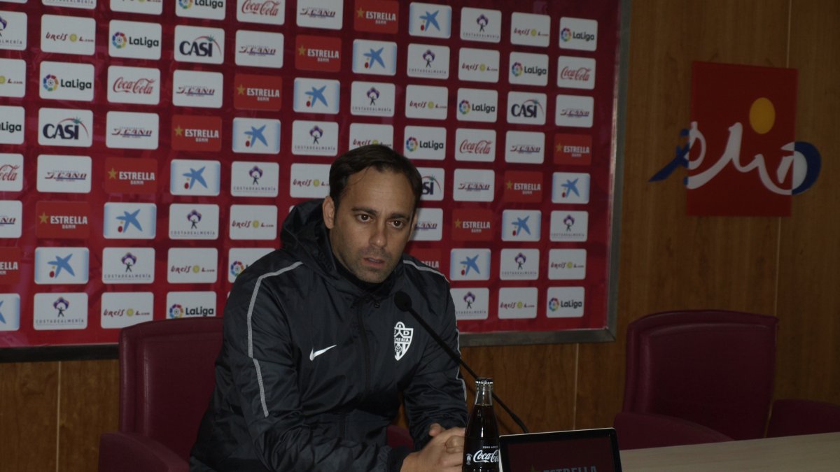 Fran Fernández en rueda de prensa.