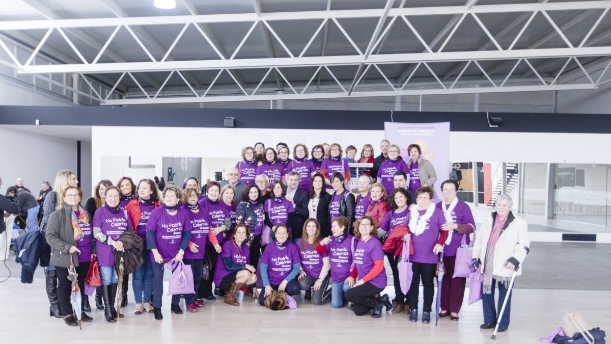 Albox acoge los actos conmemorativos del Día contra la Violencia de Género de la Diputación.
