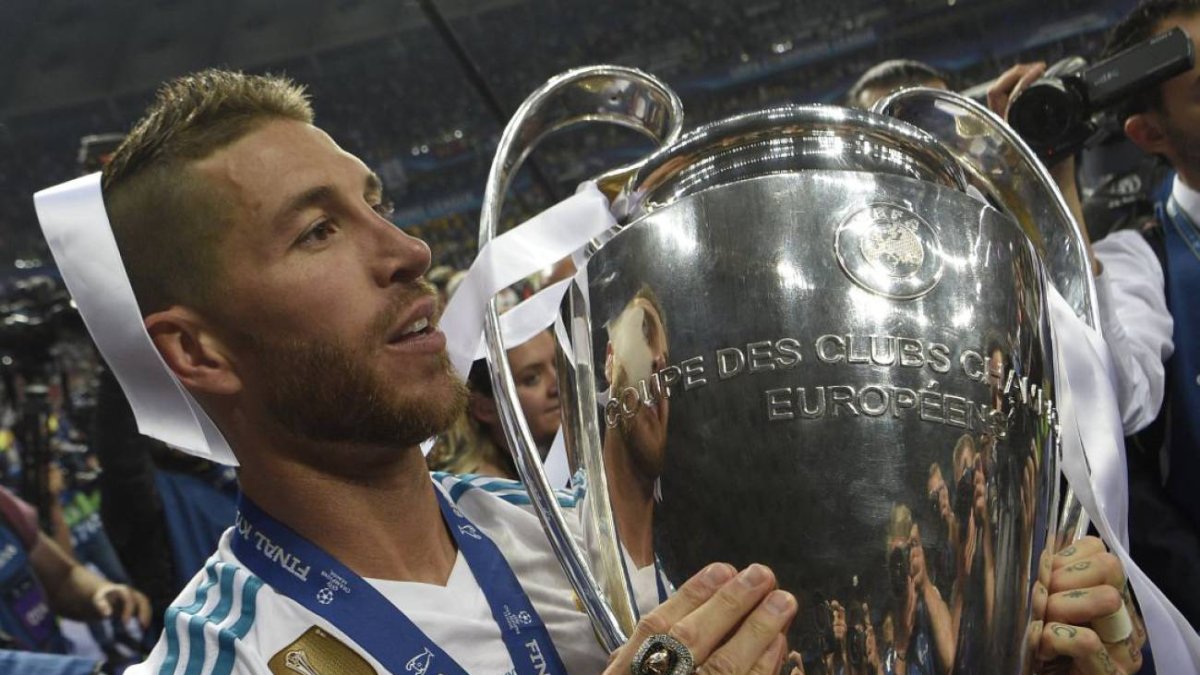 Sergio Ramos, tras la victoria del Real Madrid en Cardiff.