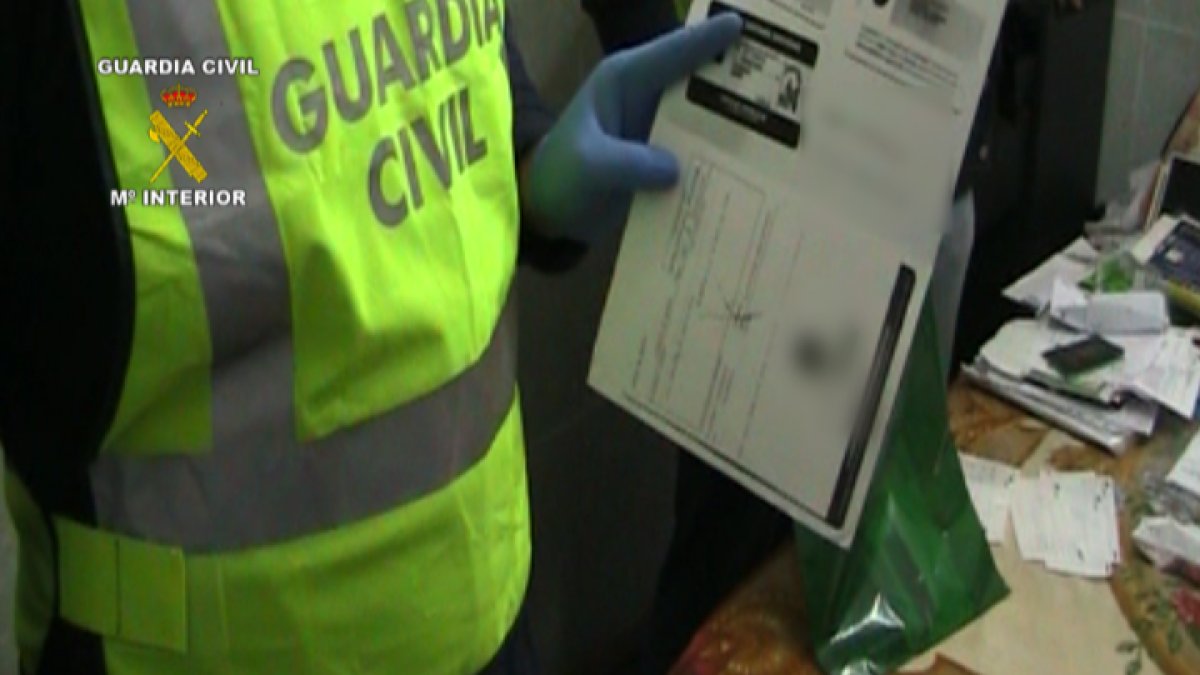La Guardia Civil intervino en 2013 a la banda de extorsión