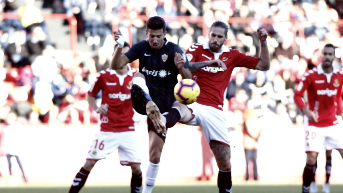 Una jugada del partido.