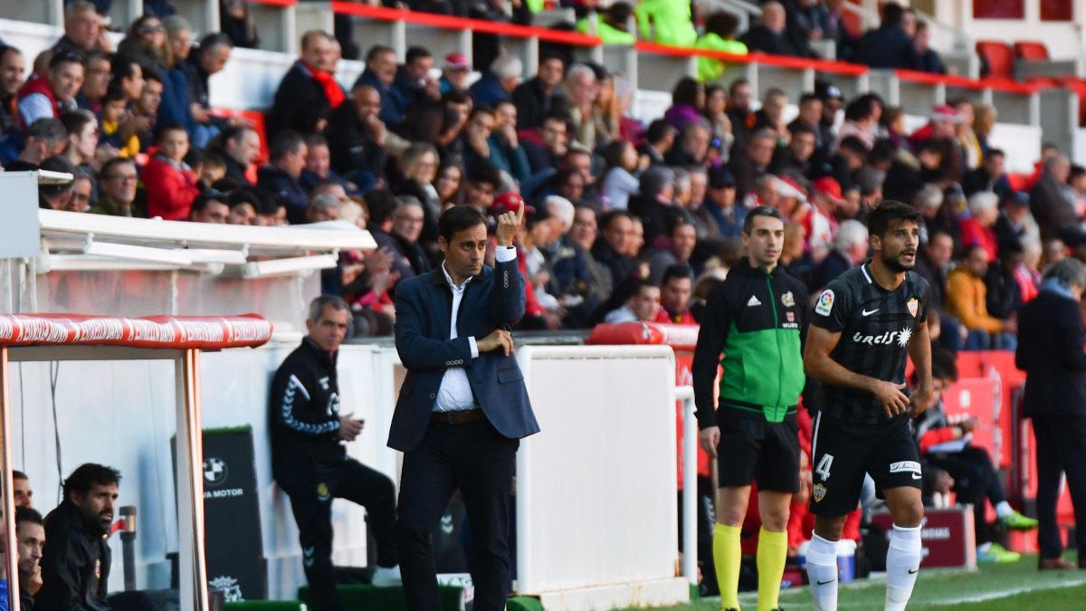 Fran en el Nou Estadi.