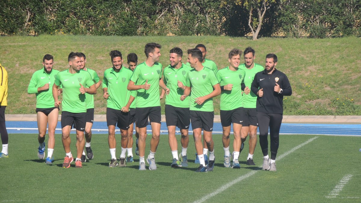 Primer entrenamiento de la semana.