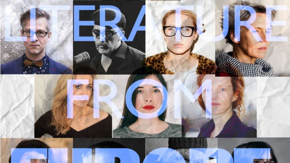 Participantes en el New Literature from Europa Festival, en el centro Luna Miguel.