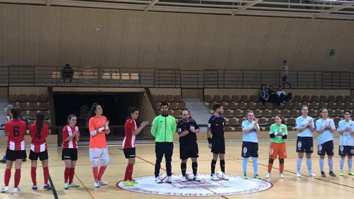 Las jugadoras celestes suman una nueva victoria.
