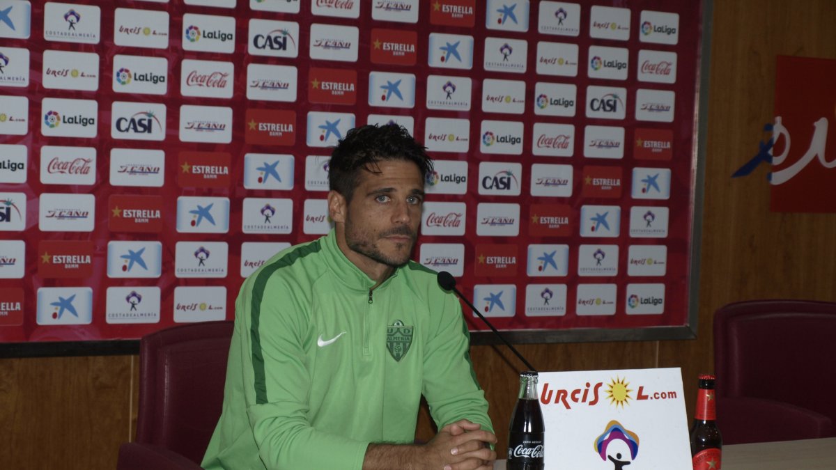 José Romera en rueda de prensa.