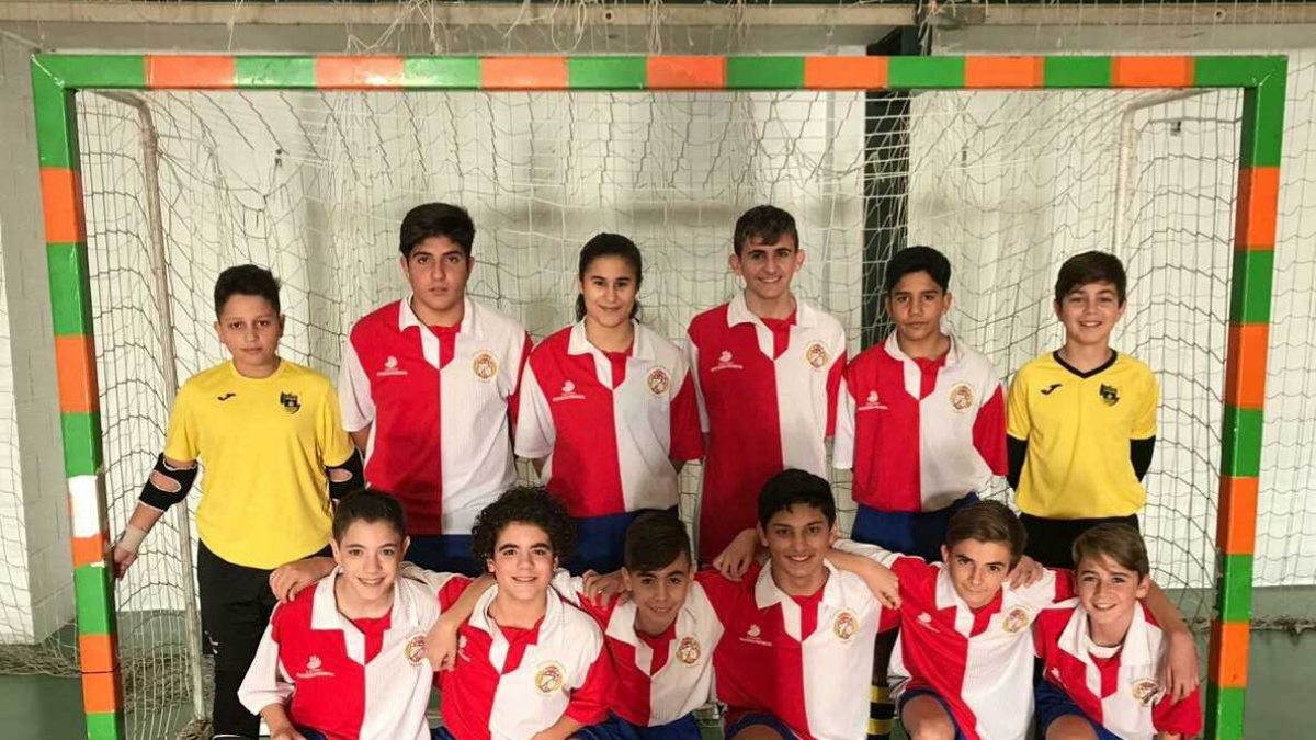 La selección infantil.