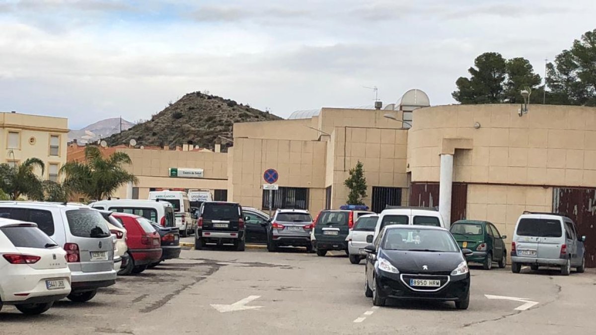 Exterior del centro de salud.