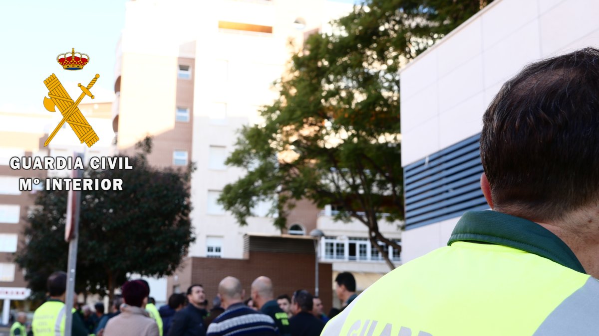 Imagen realizada durante el desarrollo del simulacro.