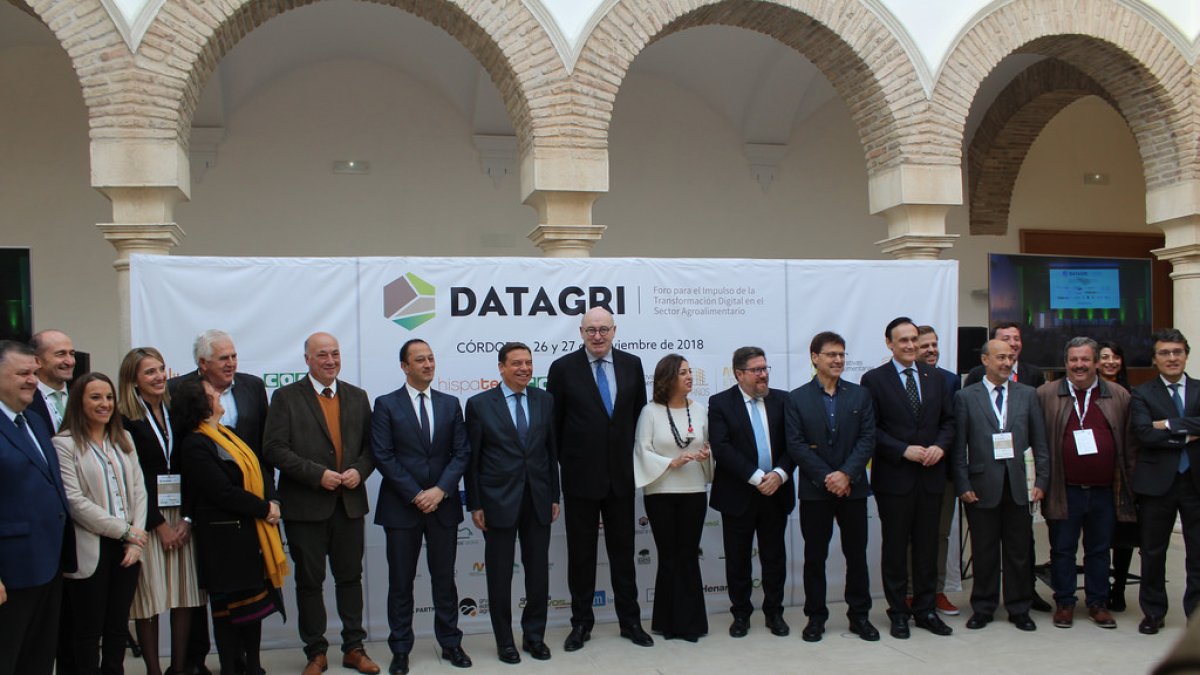 Foto de grupo tras el congreso.