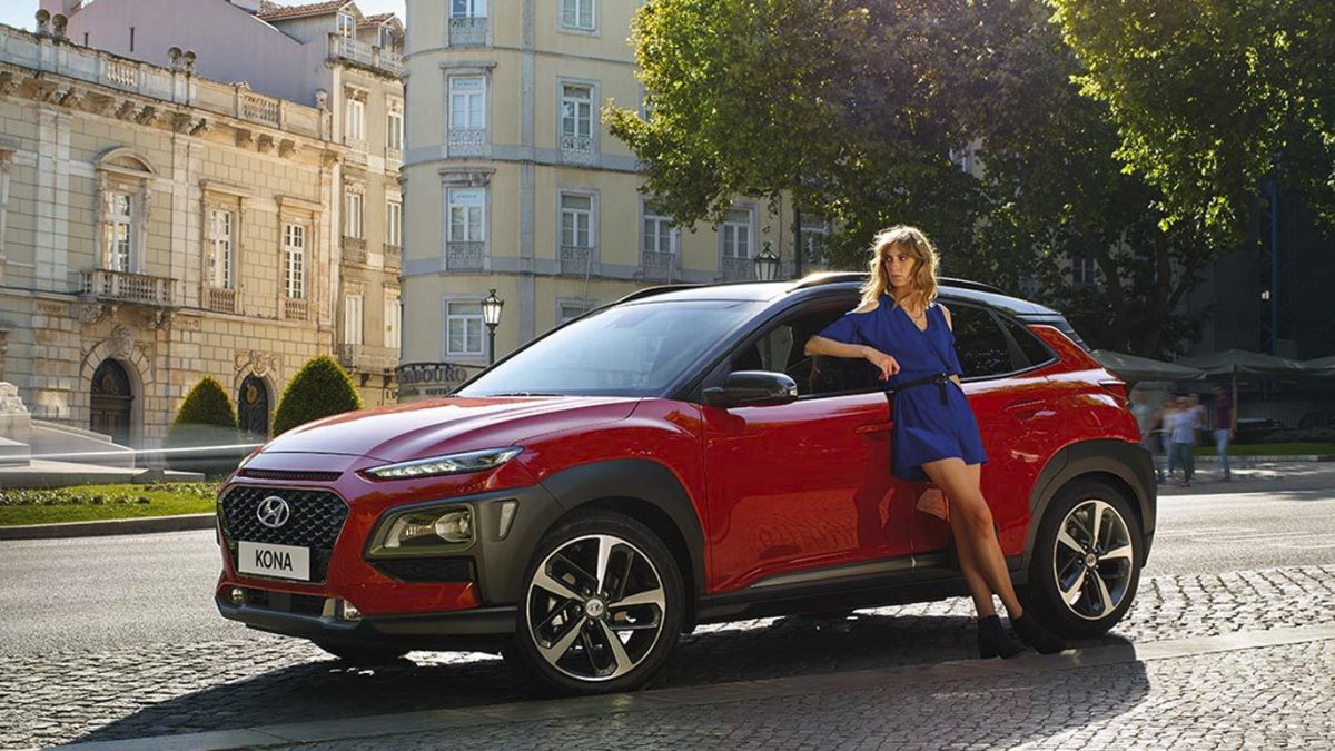 El Hyundai KONA es uno de los modelos disponibles.