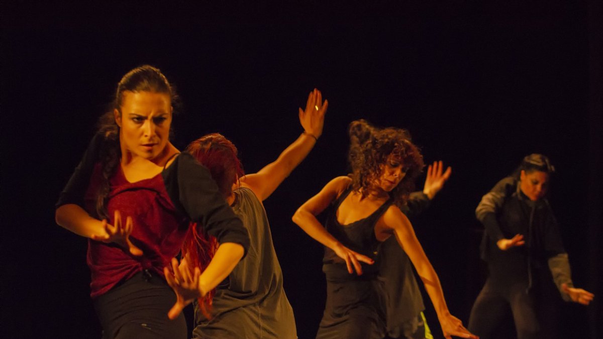 Momento del espectáculo \'Los repudiados\'.