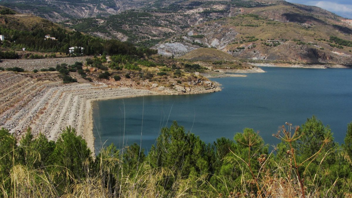Imagen de archivo del Pantano de Benínar.