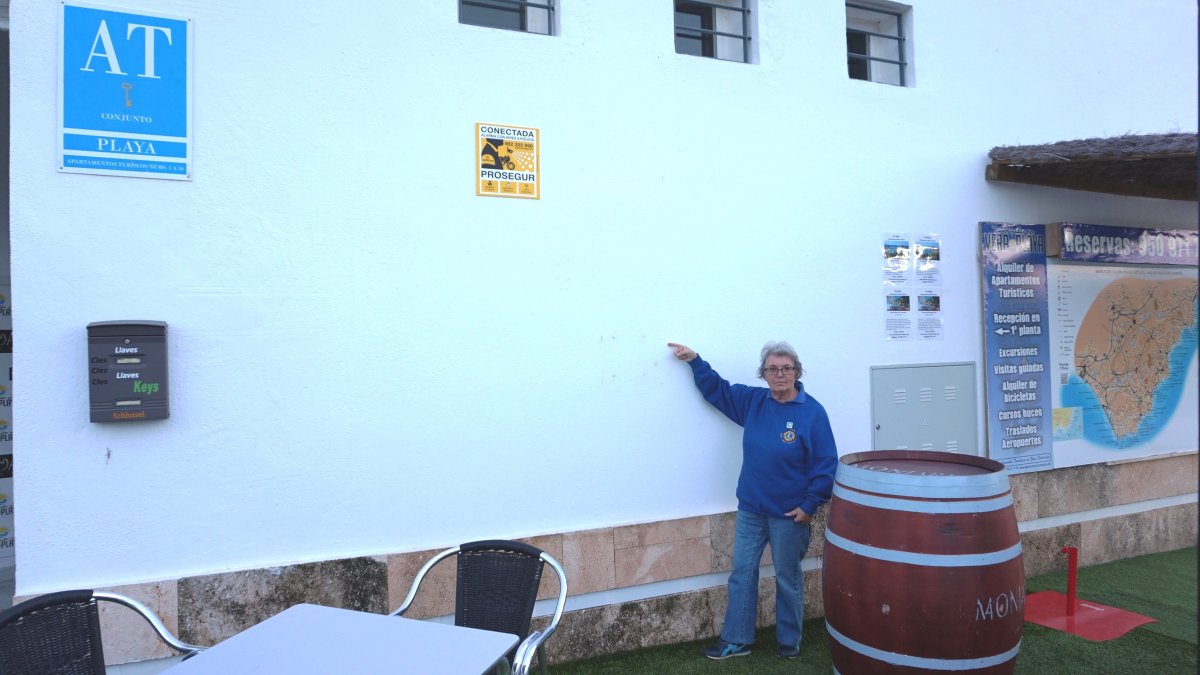 Pamela Mattioli, tesorera del Club de Leones de Vera y Distrito. Foto R. Alba