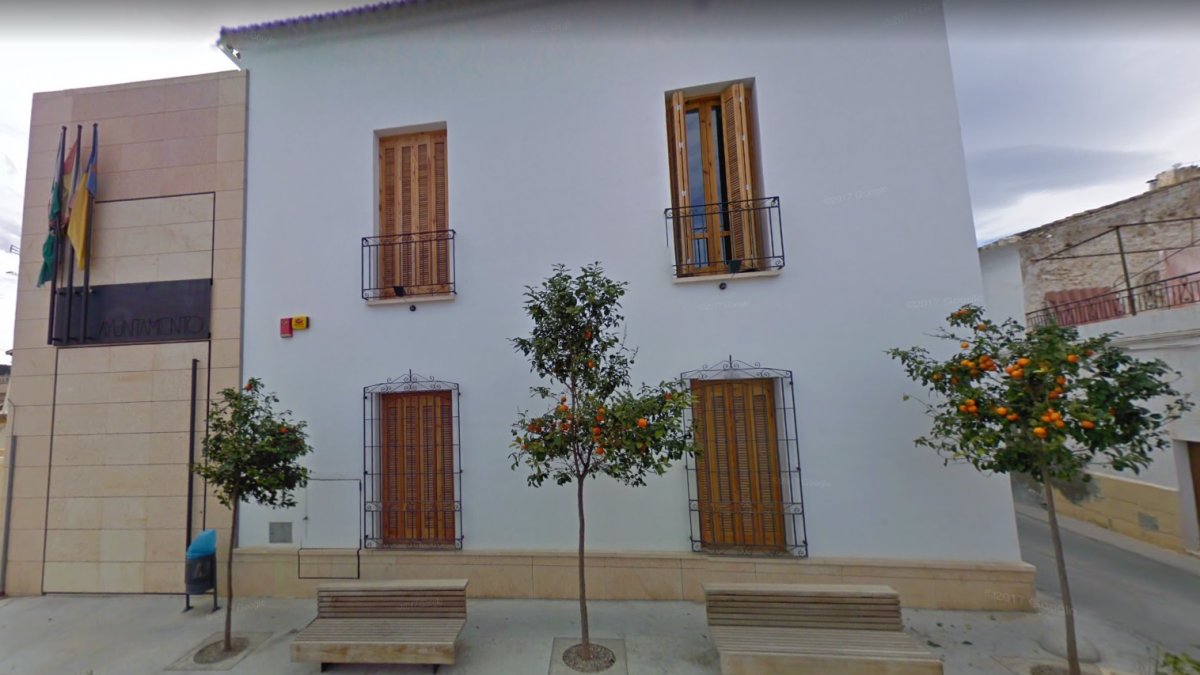 Fachada del Ayuntamiento de Zurgena.