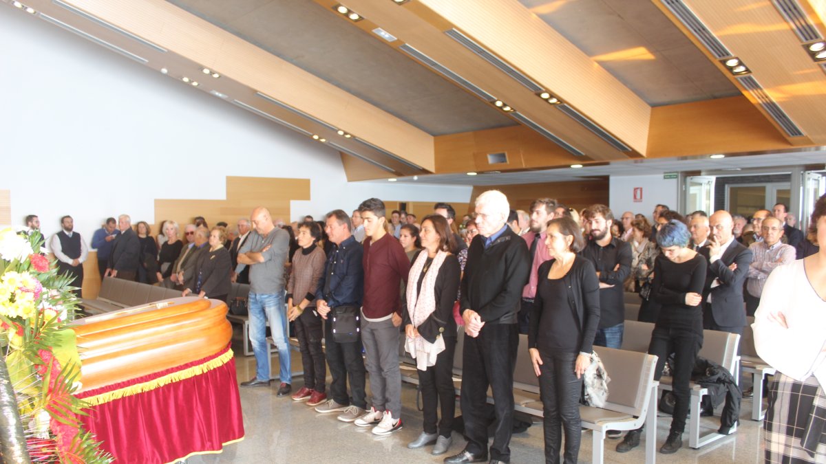 El mundo empresarial, bancario, institucional y social arroparon a la familia del fundador de la Caja Rural de Almería (Cajamar).