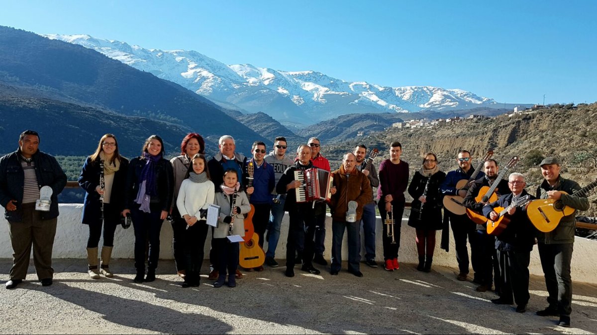 Baile de Ánimas en Abla.