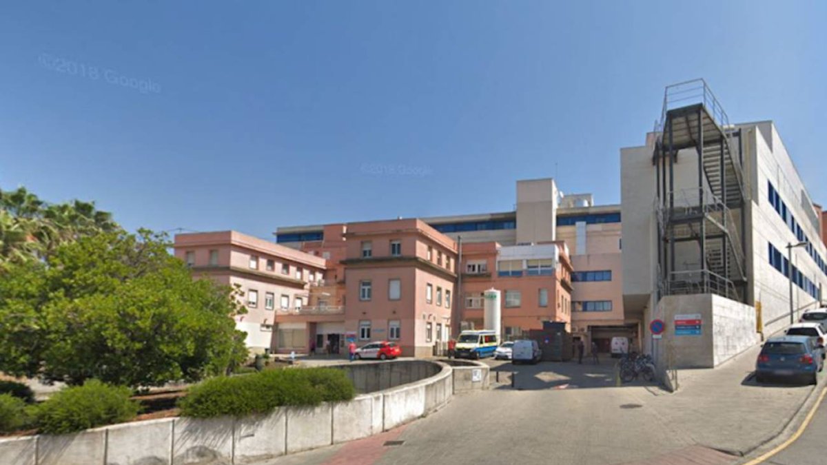 Exterior del hospital de Palamós.