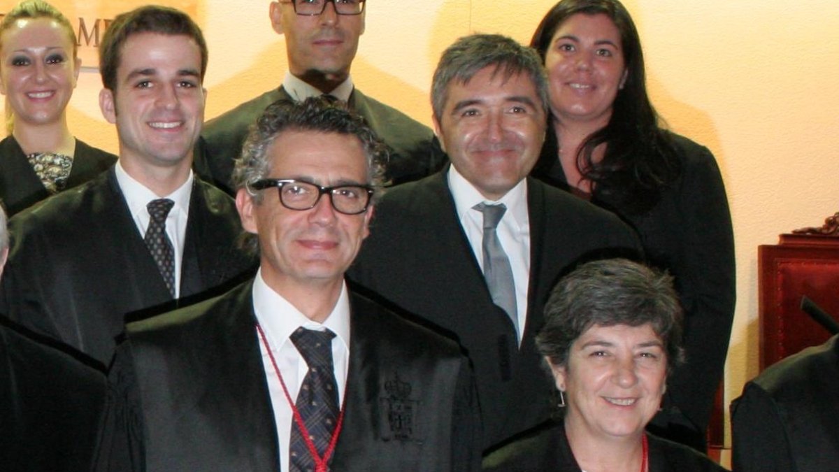 El decano Juan Luis de Aynat y la diputada primera Rita María Sánchez