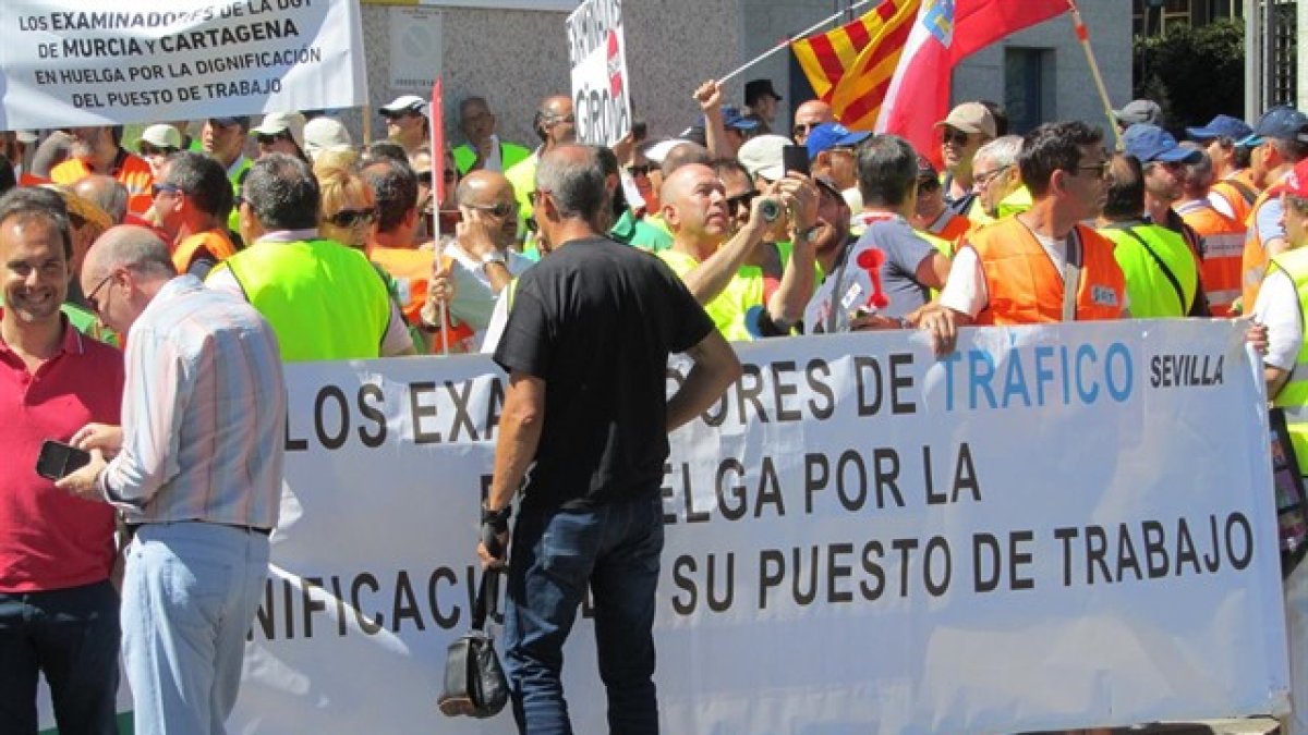 Imagen de archivo de una manifestación celebrada en Sevilla.