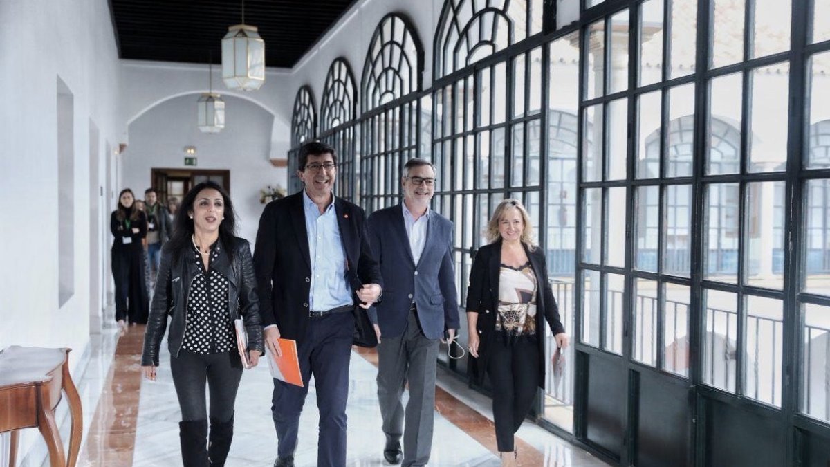 Delegación negociadora de Ciudadanos.