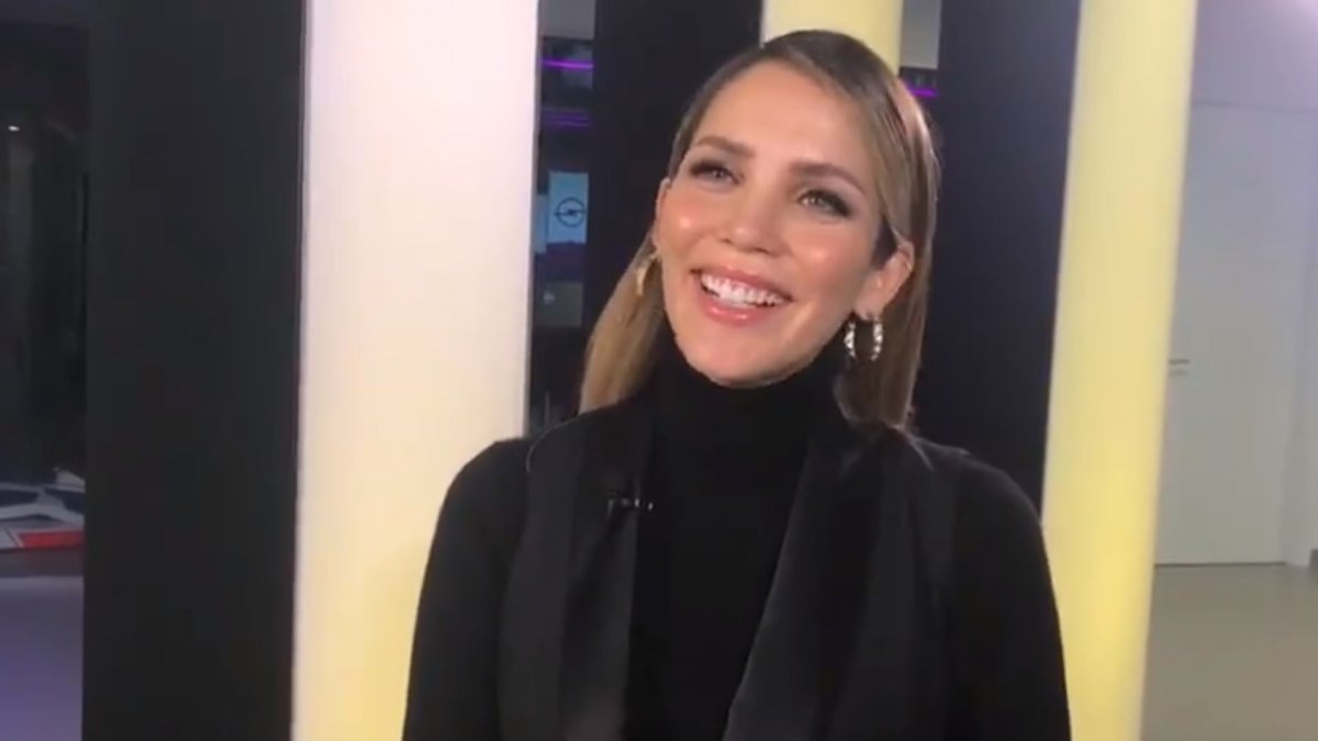 Zanetti es colaboradora del programa \'Corazón\', de TVE.