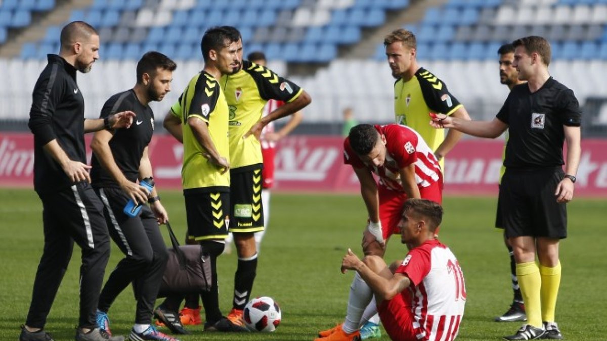 Momento de la lesión del jugador.