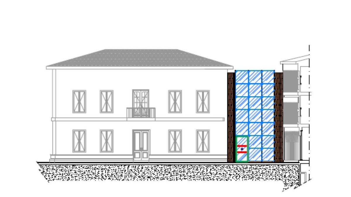 Proyecto de ampliación del edificio de servicios municipales de Serón.
