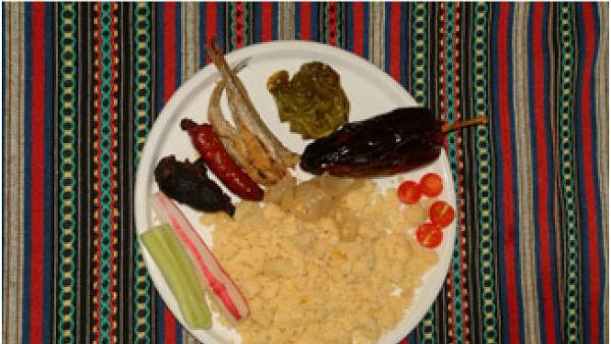 Tapa de migas.