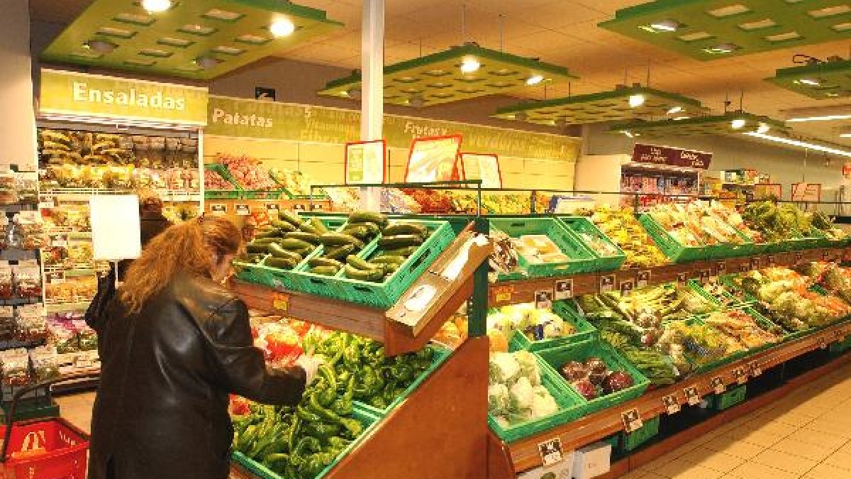 En noviembre destacó el descenso del consumo de patata y de otras hortalizas.