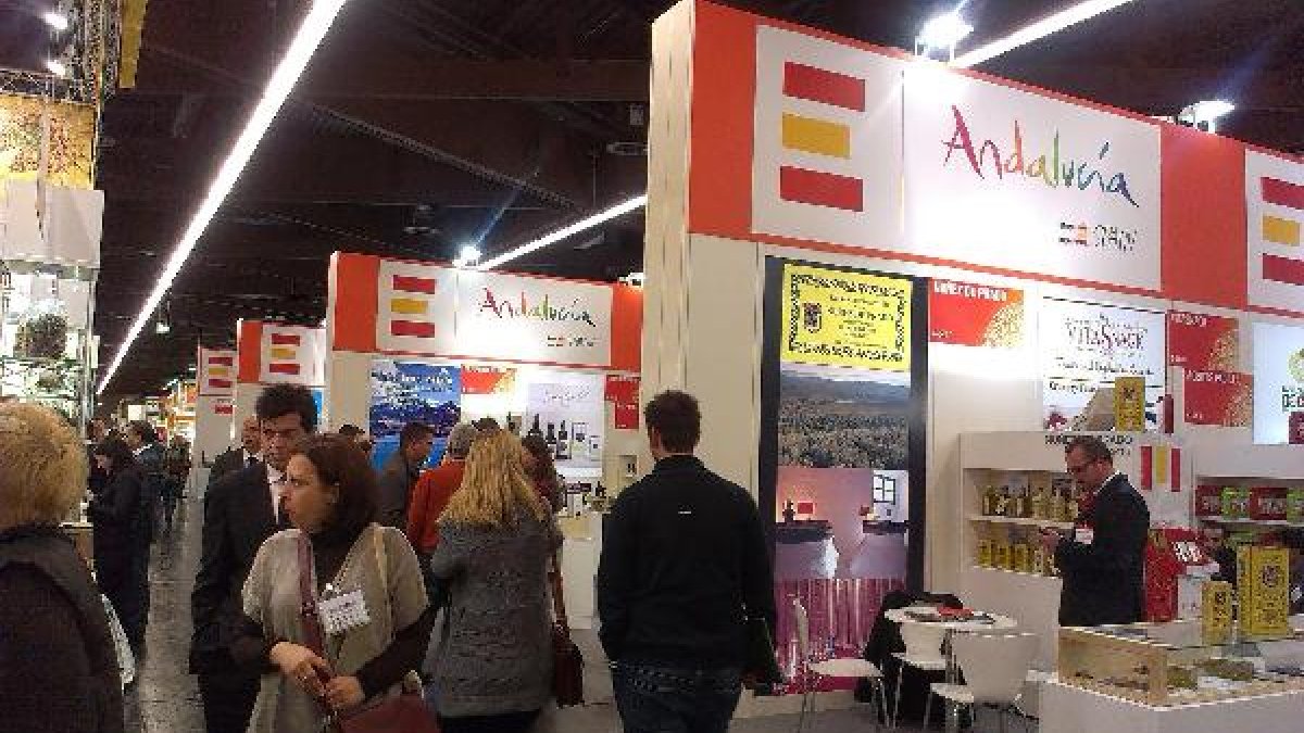 Espacio expositivo de Andalucía en Biofach 2015.