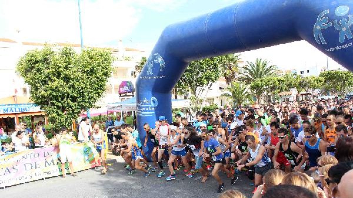 Salida de los corredores.