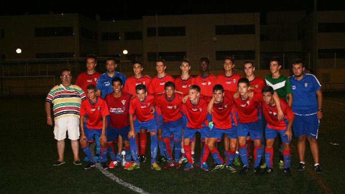 El cadete autonómico CD Roquetas.