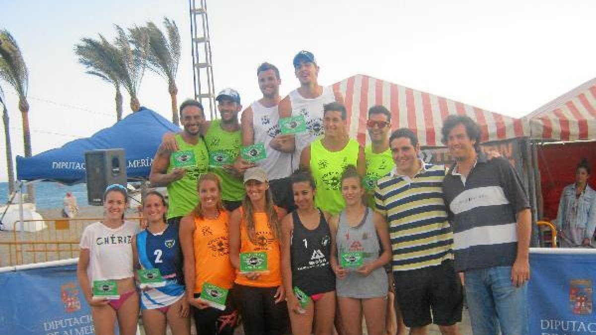 Líderes en Almería, con Juanjo Alonso y Juanjo Salvador.e;clip: